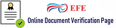 EFE Congress Document Verification system